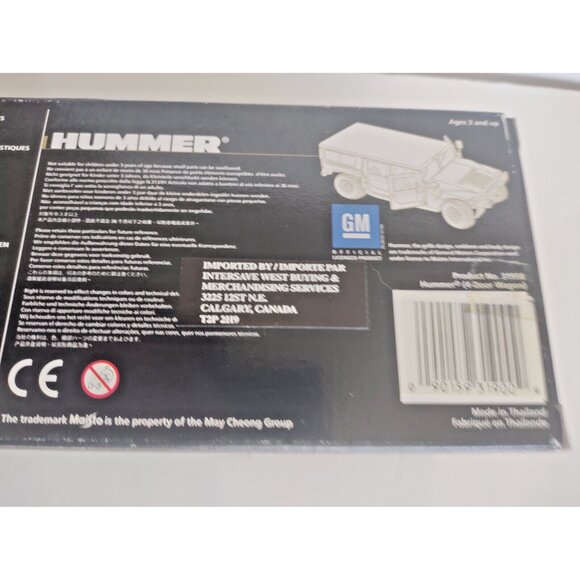 SPECIAL EDITION HUMMER by MAISTO Red DIE-CAST METAL 1/27 Original Box - Picture 7 of 13